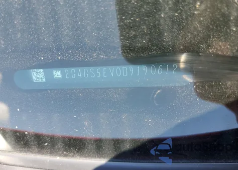 2013 Buick Regal Premium z USA, uszkodzony, nr VIN 2G4GS5EV0D9190612